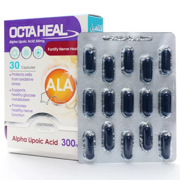 کپسول آلفا لیپوئیک اسید 300 اکتاهیل