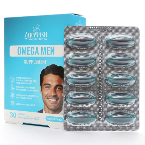 کپسول امگا 3 آقایان زراوش