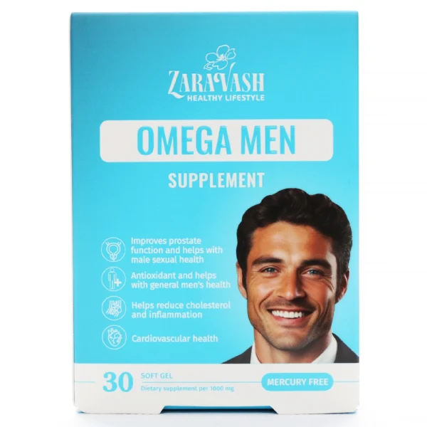 کپسول امگا 3 آقایان زراوش