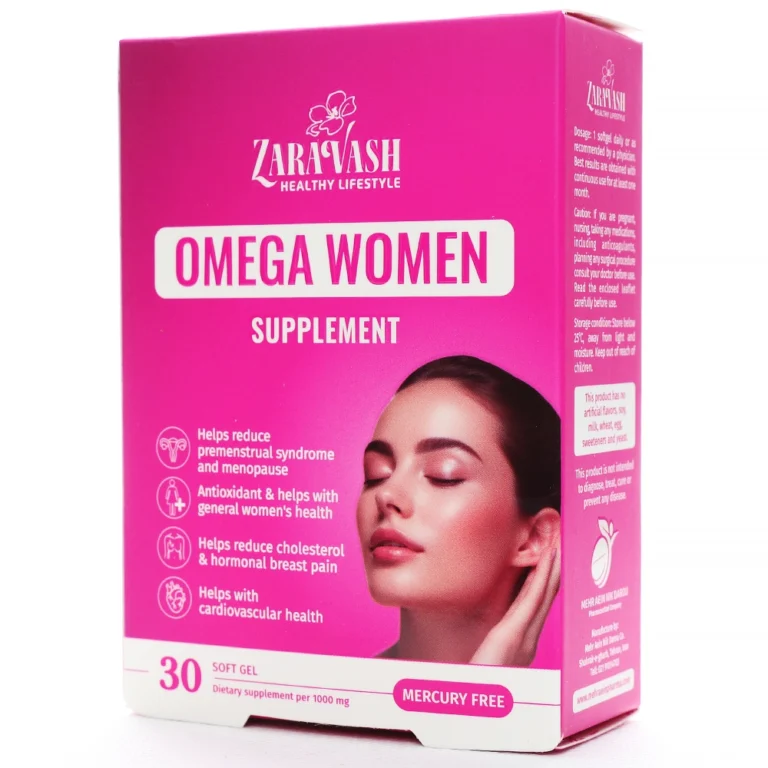 کپسول امگا 3 بانوان زراوش