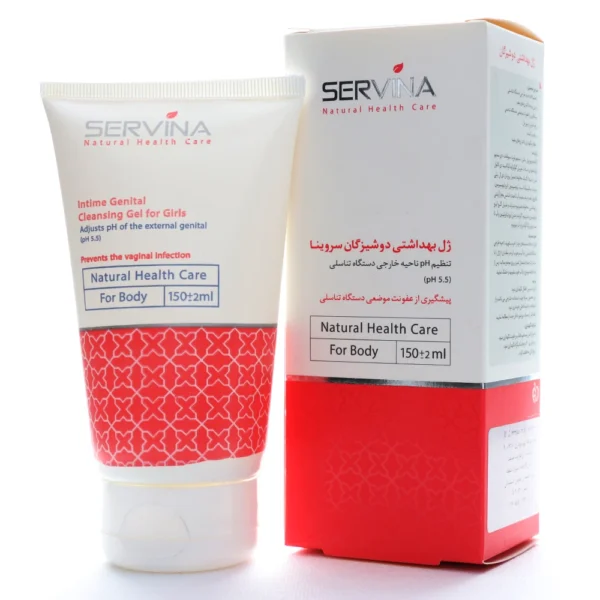ژل بهداشتی دوشیزگان سروینا