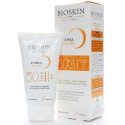 کرم ضد آفتاب پوست چرب بژ طبیعی بای اسکین SPF 50