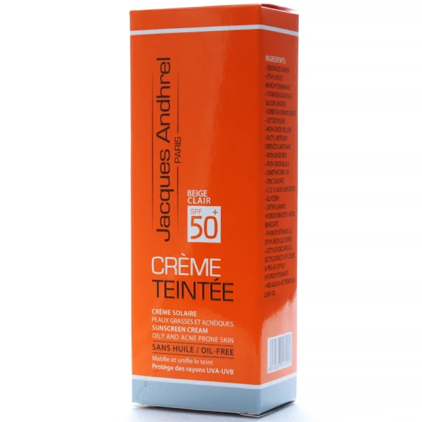کرم ضد آفتاب پوست چرب ژاک آندره SPF50 - Image 5